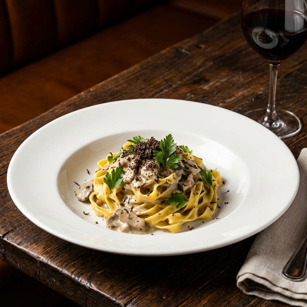 手打ちタリアテッレ