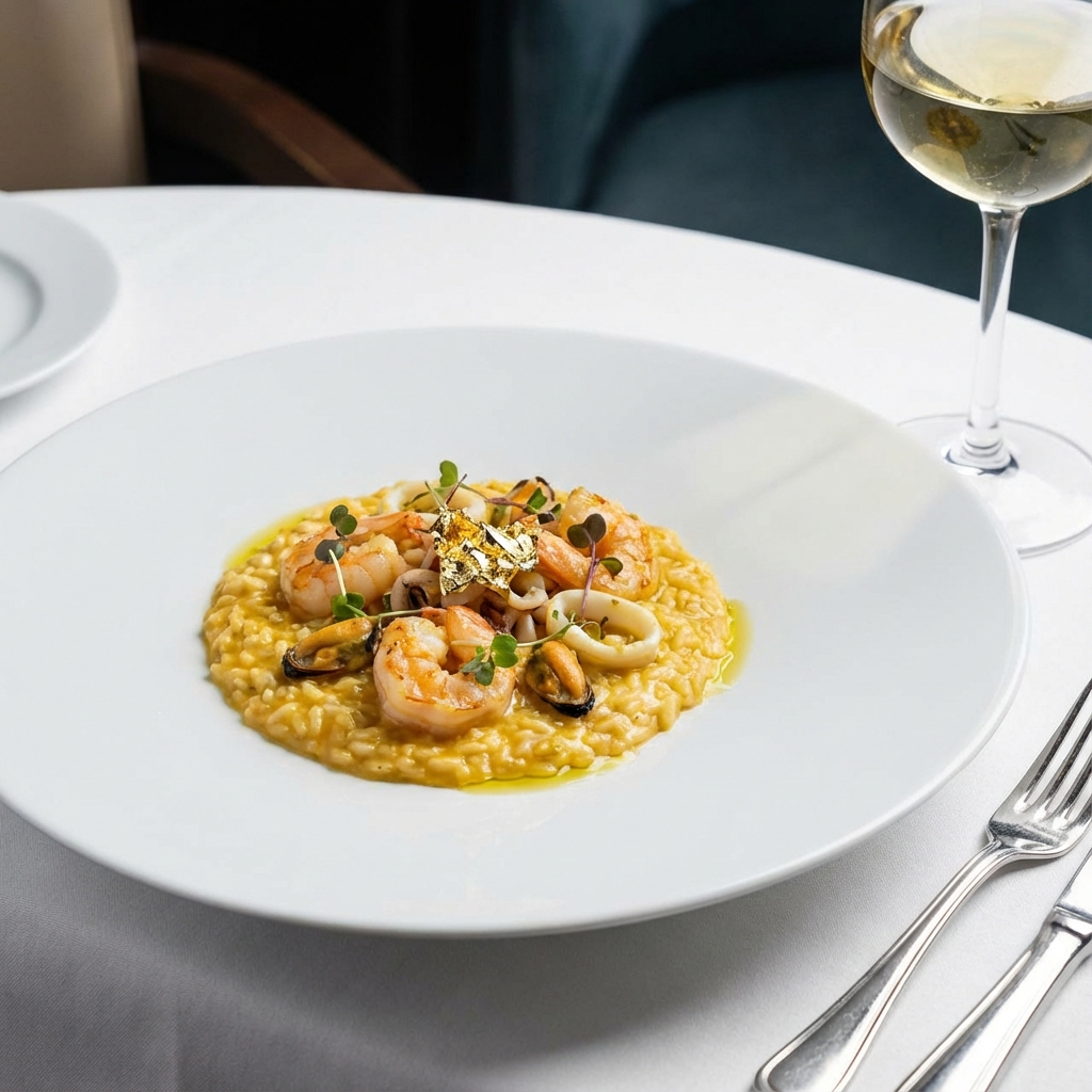 サフランリゾット